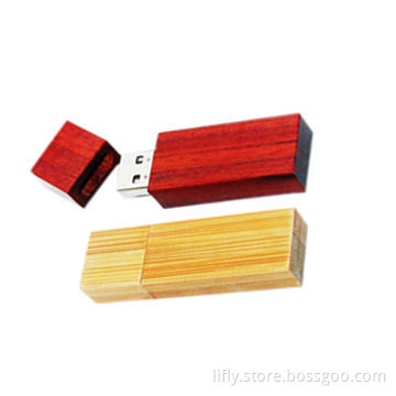 Wooden USB flash drive